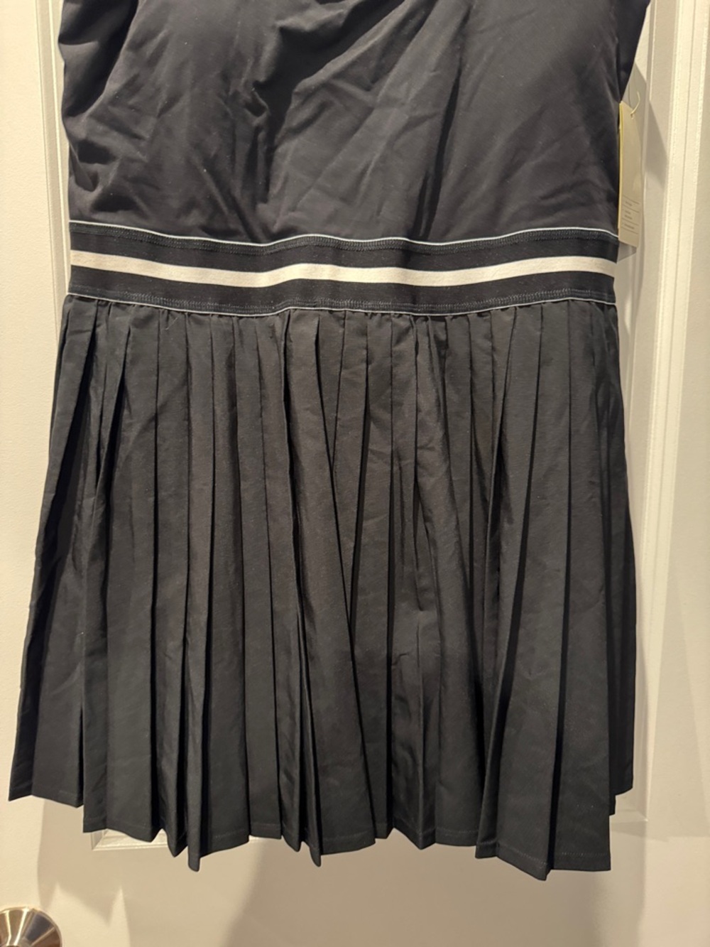 NWT Target All in Motion women's athletic tennis dress pleated skirt black XXL - Picture 3 of 10